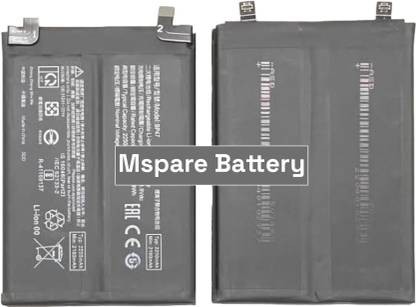 Mspare Mobile Battery For  Xiaomi Redmi Mi Note 11 Pro+ | Model BP47 {2250mAH}
