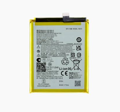 ZIZTRON Mobile Battery For  Motorola Moto G52 NE50 (5000mAh) 30 Days Warranty.