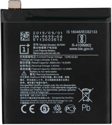 Facelift Mobile Battery For  Oneplus 7 Pro