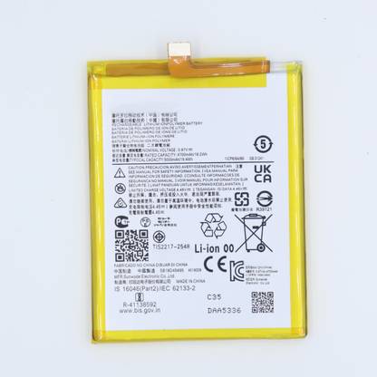 FULL CELL Mobile Battery For  Motorola Moto G82 , G52 , G72 , XT2225-1 , XT2221-1 , XT2255-2 , NE50