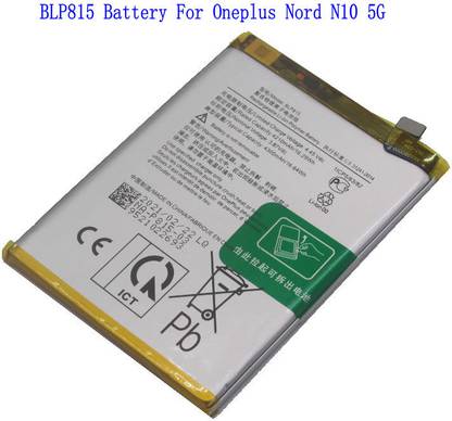 NEW Mobile Battery For  Oneplus Nord N10 5G BLP815