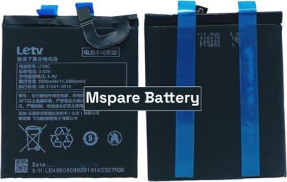 Mspare Mobile Battery For  Letv LeEco 1S | Model LT55C {3000mAH}