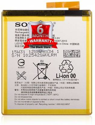 The Black Store Mobile Battery For  Sony Xperia M4 Aqua, M4 Aqua Dual Battery Original With 6 Months Warranty