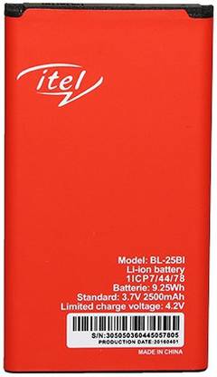 AG Traders Mobile Battery For  Itell IT5620 / IT5622 / IT5616 / IT5610 / IT5606 / IT5600 / A-41 / Power 400 (BL-25Bi)