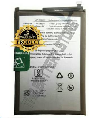 ZQTCIPRINO Mobile Battery For  Lava Original Battery for Lava Z6, Z2s, Z2, LMX06, LBP14900072 with 6 Month Warranty