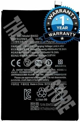 THE BATTERY STORE Mobile Battery For  Redmi Original BN5D Battery for Redmi Note 11s /11S M4 Pro with 1 Year Warranty