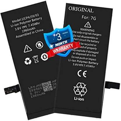 THE BATTERY STORE Mobile Battery For  iPhone 7 / 7G / A1760 / A1778 / A1779 / A1780 Original Battery with 3 Months Warranty and High Capacity Battery Backup