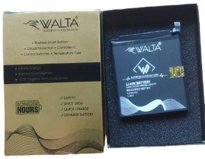 walta Mobile Battery For  Redmi Note 4/Note 4X (Model:BN43) 4100mAh Gold Standard Business Class Battery