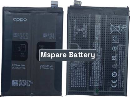 Mspare Mobile Battery For  Oppo Reno 5 Pro | Model BLP823 {2175mAH}