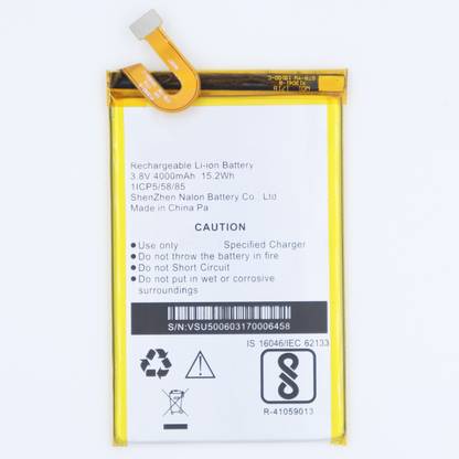 FULL CELL Mobile Battery For  Karbonn Aura Power 4G Plus