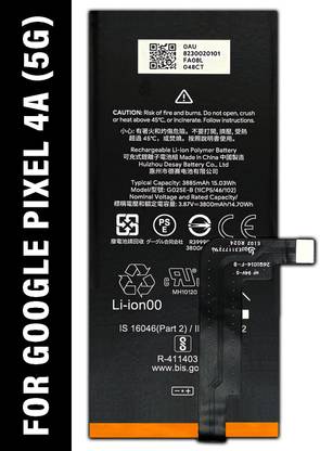 Safa Mobile Battery For  Google Pixel 4A 5G - 3885mAh