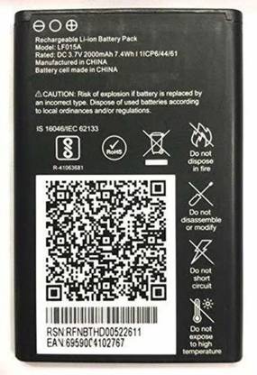 BRAVEHEART Mobile Battery For  LYF Jio Phone F220B
