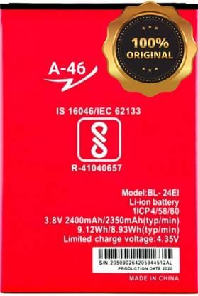 Wokia-Electronics Company Mobile Battery For  Itel A46 II 24EI(Premium Quality)