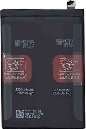 MR Power Mobile Battery For  Original Oneplus 9 - BLP829 (2250mAh) with 30 days replacement Warranty