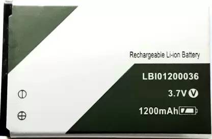 RAPPER Mobile Battery For  LAVA Prime Z LBI01200036-1200 mAh