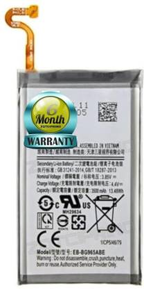 ZQTCIPRINO Mobile Battery For  Samsung Galaxy S9 Plus SM-G965F G965U G965W Orignal Battery with 6 Month Warranty