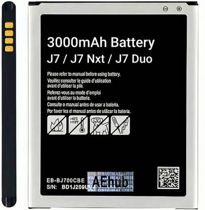 AEHUB Mobile Battery For  Samsung Galaxy J7 / J7 Nxt / J7 Neo / J7 Core / J4 / J7 Duo / On7 / On7 Pro / 3000mAh