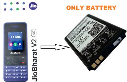 BKN Mobile Battery For  JIO JIO KEYPAD V2 (4G) MOBILE PHONE 1000 MAH BATTERY