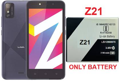 BKN Mobile Battery For  Y331 LAVA Z21 / Z22 BATTERY (LBI12980075) 3100 MAH (BOTH MODEL SAME BATTERY)