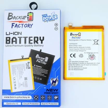 Backup Factory Mobile Battery For  Tecno Camon 11 , CF7 , CF7k