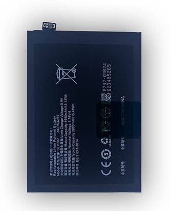 Zoronic Mobile Battery For  Oppo Reno 4 Pro BLP787