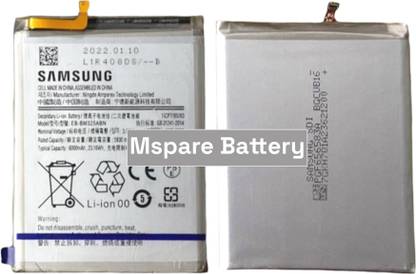 Mspare Mobile Battery For  Samsung Galaxy M32 Battery | Model BM325ABN {6000mAH}