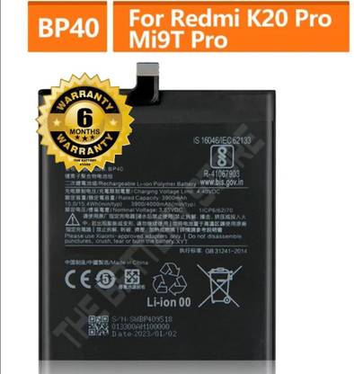 THE BATTERY STORE Mobile Battery For  Redmi Original BP40 Battery for Redmi K20 Pro, 9T M1903F11G with 6 Month Warranty
