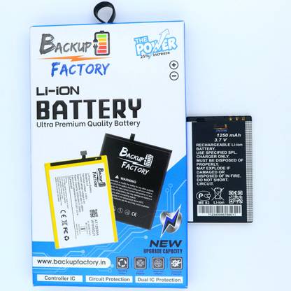 Backup Factory Mobile Battery For  Nokia Asha 309