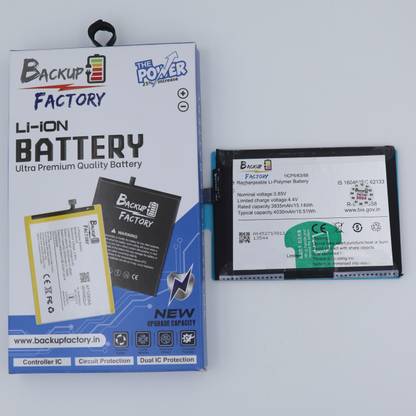 Backup Factory Mobile Battery For  Vivo Y90, 1908, 1823