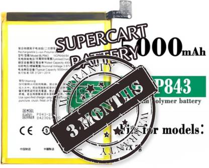SUPERCART Mobile Battery For  Oppo K7x 5G Model BLP843