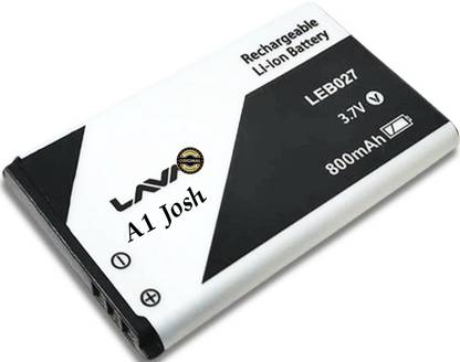 TokTon Mobile Battery For  LAVA A1 Josh 800mAh LEB027
