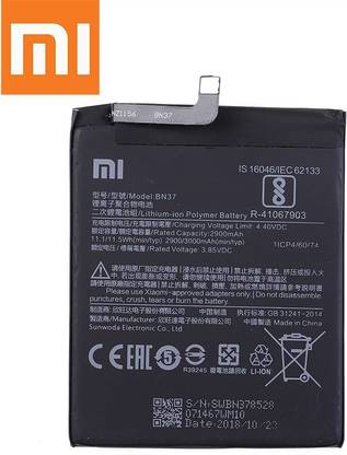 LIFON Mobile Battery For  Xiaomi Redmi 6 / Redmi 6A BN37 - 3000mAh