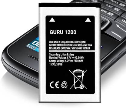 NetTorn Mobile Battery For  Samsung Guru 1200(Gold)/800mAh(Premium Quality)