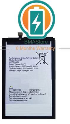 Mstore Mobile Battery For  Tecno Spark 7 BL-58CT
