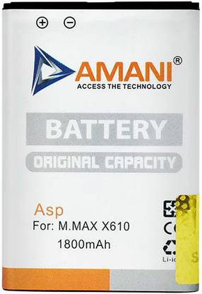 amani Mobile Battery For  Micromax X610