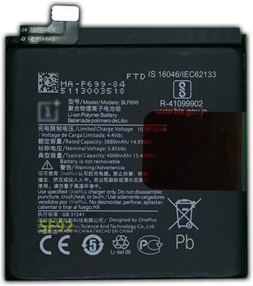 SF92 Mobile Battery For  OnePlus 7 Pro