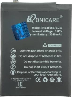 KONICARE Mobile Battery For  Huawei Honor 7x, Honor 9i HB356687ECW