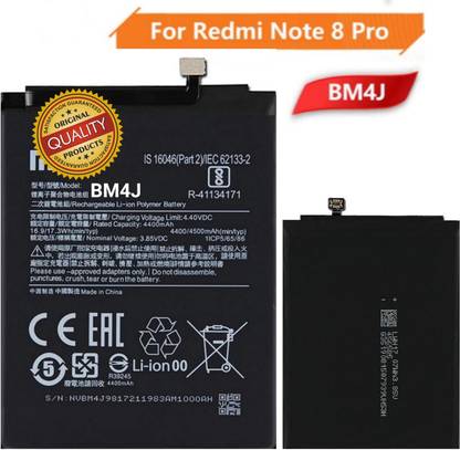 MATSV Mobile Battery For  Xiaomi Mi Note 8 Pro/ BM4J/ 4500mAh