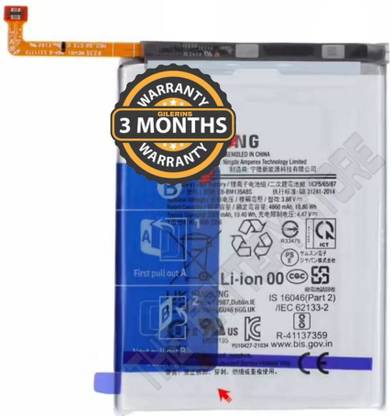 THE BATTERY STORE Mobile Battery For  Samsung Orignal battery EB-BM135ABS FOR SAMSUNG Galaxy M13 WITH 3 MONTHS WARRENTY
