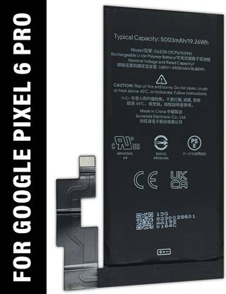 SUFO Mobile Battery For  Google Pixel 6 Pro - 5003MAh