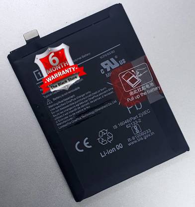 The Black Store Mobile Battery For  OnePlus Nord Battery Original with 6 Months Warranty