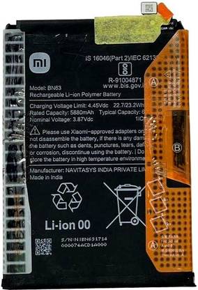 Facelift Mobile Battery For  Xiaomi Redmi 10 And Redmi 10 Prime 21061119AG, 21061119BI, 21061119DG, 21061119AL