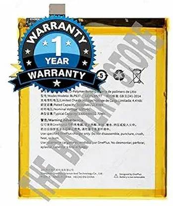 THE BATTERY STORE Mobile Battery For  Oneplus Original BLP637 Battery for OnePlus 5 / 5T with 1 Year Warranty