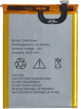 Mstore Mobile Battery For  Swipe Elite Power