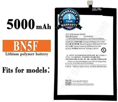 THE BATTERY STORE Mobile Battery For  Redmi Original BN5F Battery for Redmi Poco M4 with 1 Year Warranty