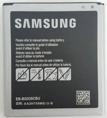 BRAVEHEART Mobile Battery For  Samsung Galaxy J3 | J5 | 2016 Grand Prime | 3 Months Warranty