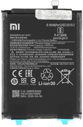 LIFON Mobile Battery For  MI Redmi 8 BN51 5000mAh