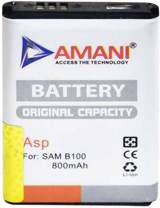 amani Mobile Battery For  Samsung Guru2130 5212 B200 c5212Duos M120 (B100)