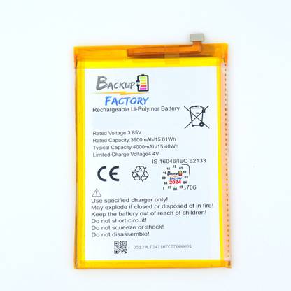 Backup Factory Mobile Battery For  Tecno Pop 3 Plus