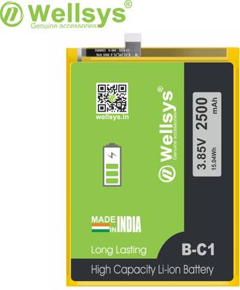 WELLSYS Mobile Battery For  VIVO Y53 B-C1 (2500MAH)